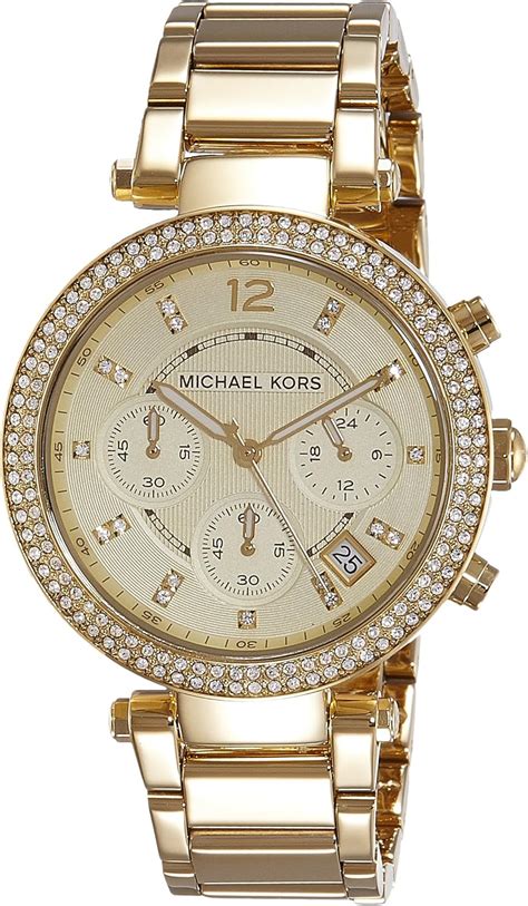 Goldene Michael Kors Damenuhren online kaufen .